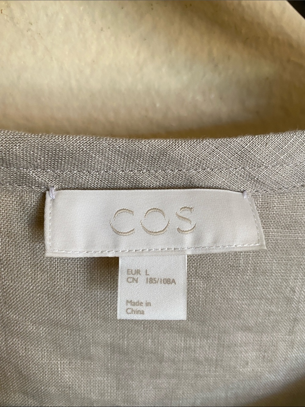 COS 100% True Hemp Short Sleeve Top - Picture 3 of 5